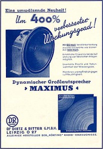 Maximus-Großlautsprecher